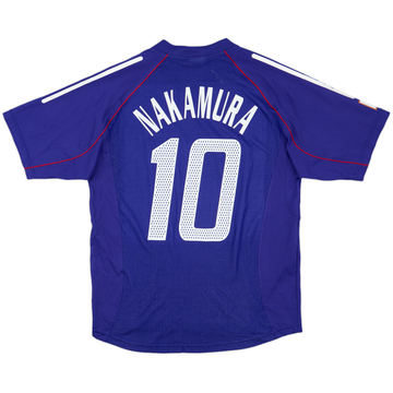 2002-04 Japan Home Shirt Nakamura #10 - 8/10 - (L)