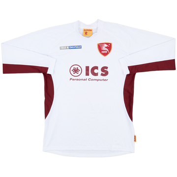 2001-02 Salernitana Away L/S Shirt - 10/10 - (XXL)