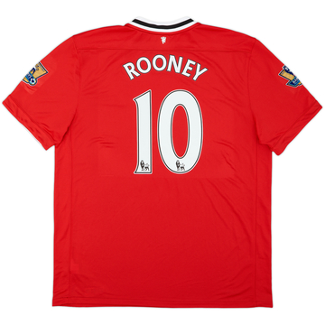 2011-12 Manchester United Home Shirt Rooney #10 (XL)