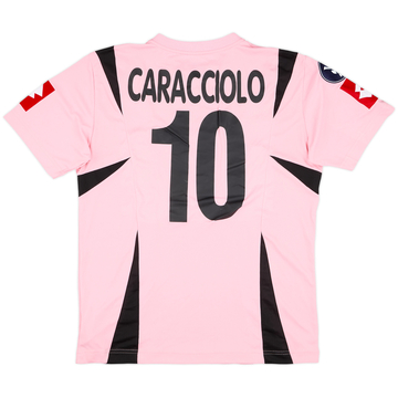 2006-07 Palermo Match Issue UEFA Cup Home Shirt Caracciolo #10