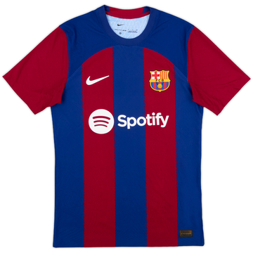 2023-24 Barcelona Authentic Home Shirt - 9/10 - (S)