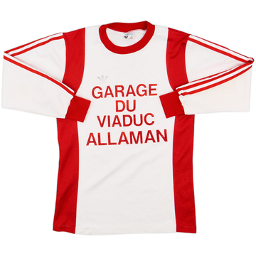 1980s adidas Template L/S Shirt #9 - 7/10 - (M)