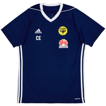 2017-18 Wellington Phoenix adidas Staff Issue Training Shirt CE - 8/10 - (L)