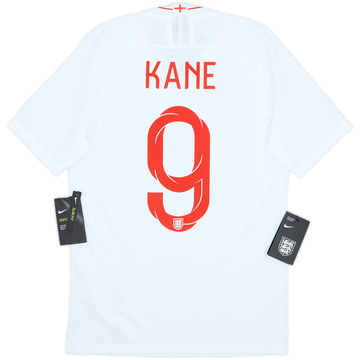 2018-19 England Authentic Home Shirt Kane #9 (S)