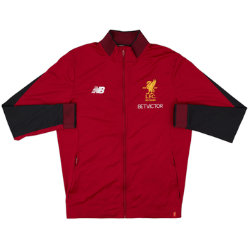 2017-18 Liverpool New Balance Track Jacket - 8/10 - (L)