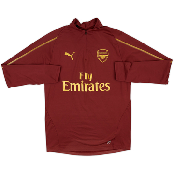 2017-18 Arsenal Puma 1/4 Zip Drill Top - 7/10 - (S)