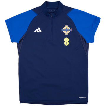 2016-17 Northern Ireland adidas 1/4 Zip Training Top - 10/10 - (M)