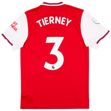 2019-20 Arsenal Home Shirt Tierney #3 - 6/10 - (S)