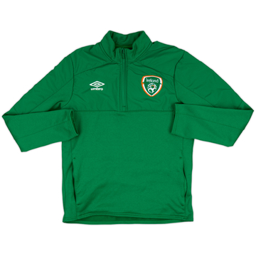 2016-17 Ireland Umbro 1/4 Zip Drill Top - 8/10 - (M)