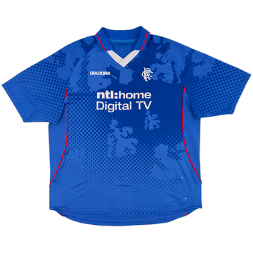 2002-03 Rangers Home Shirt - 5/10 - (XL)