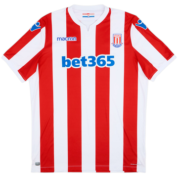 2018-19 Stoke City Home Shirt - 9/10 - (3XL)