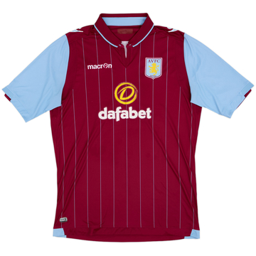 2014-15 Aston Villa Home Shirt - 5/10 - (XXL)