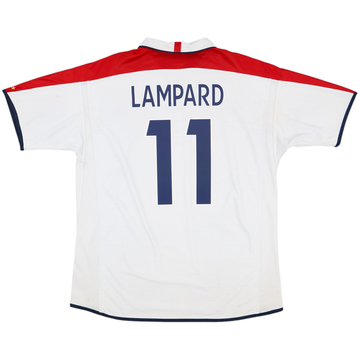 2003-05 England Home Shirt Lampard #11 - 5/10 - (XXL)