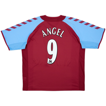 2004-05 Aston Villa Home Shirt Angel #9 - 7/10 - (XXL)