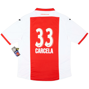 2014-15 Standard Liege Home Shirt Carcela #33 (L)