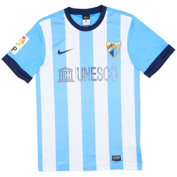 2013-14 Malaga Home Shirt - 4/10 - (S)