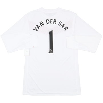 2009-10 Manchester United Player Issue GK Shirt Van Der Sar #1 (XL)