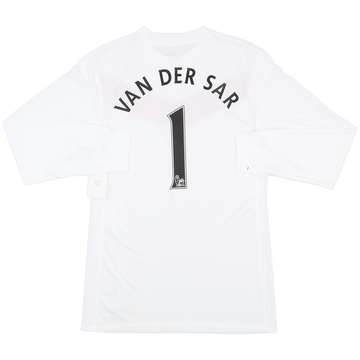 2009-10 Manchester United Player Issue GK Shirt Van Der Sar #1 (L)