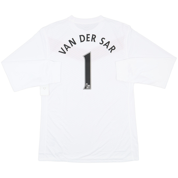 2009-10 Manchester United Player Issue GK Shirt Van Der Sar #1 (XXL)