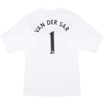 2009-10 Manchester United Player Issue GK Shirt Van Der Sar #1 (XL)