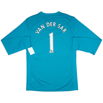 2009-10 Manchester United Player Issue GK Shirt Van Der Sar #1 (XXL)