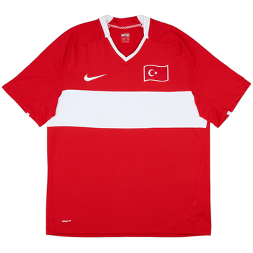 2008-10 Turkey Home Shirt - 8/10 - (L)