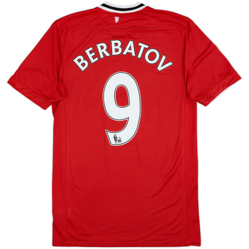 2011-12 Manchester United Home Shirt Berbatov #9 - 6/10 - (S)