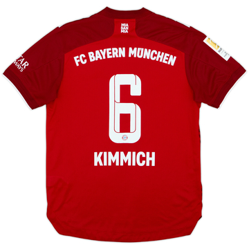2021-22 Bayern Munich Authentic Home Shirt Kimmich #6 - 6/10 - (M)