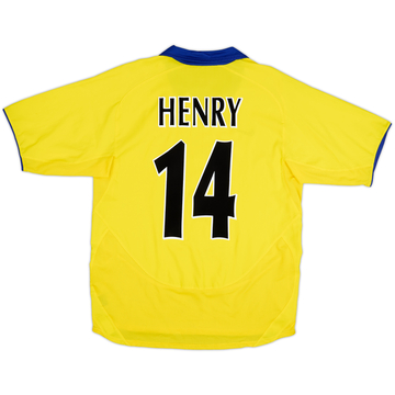 2003-05 Arsenal Away Shirt Henry #14 - 8/10 - (M)