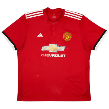 2017-18 Manchester United Home Shirt - 4/10 - (XXL)