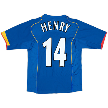 2004-06 Arsenal Away Shirt Henry #14 - 10/10 - (S)