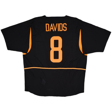 2002-04 Netherlands Away Shirt Davids #8 - 10/10 - (XXL)