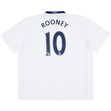 2008-10 Manchester United Away Shirt Rooney #10 - 9/10 - (3XL)