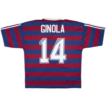 1995-96 Newcastle Away Shirt Ginola #14 - 7/10 - (L)