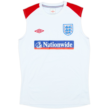 2010-11 England Umbro Training Vest - 9/10 - (M)
