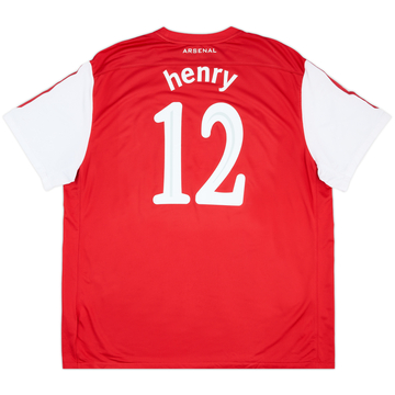 2011-12 Arsenal Home Shirt Henry #12 - 8/10 - (3XL)