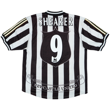 1997-99 Newcastle Home Shirt Shearer #9 - 6/10 - (L)