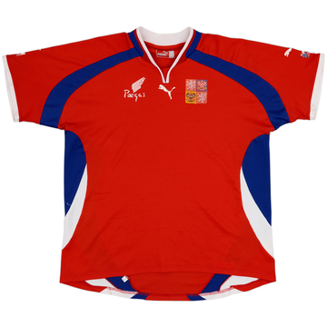 2000-02 Czech Republic Home Shirt - 5/10 - (XL)