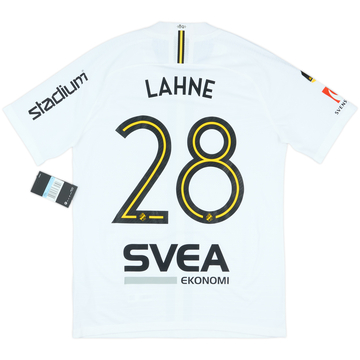 2019 AIK Match Issue Away Shirt Lahne #28
