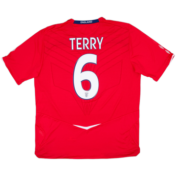 2008-10 England Away Shirt Terry #6 (XL)