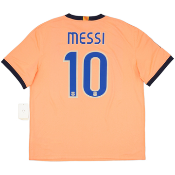 2009-10 Barcelona Away Shirt Messi #10 (XL)