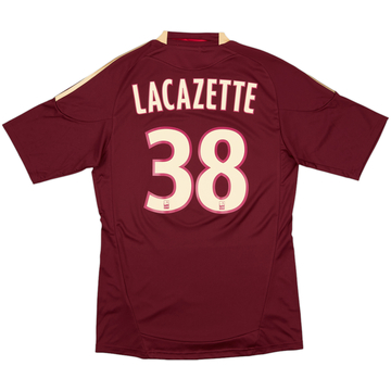 2010-11 Lyon Away Shirt Lacazette #38 (S)