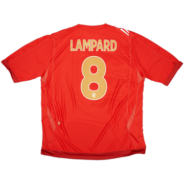 2006-08 England Away Shirt Lampard #8 (XXL)