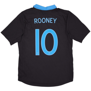 2011-12 England Away Shirt Rooney #10 (L)