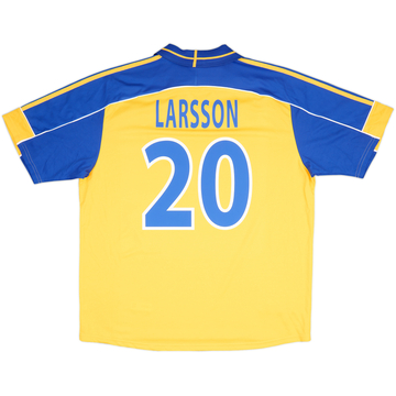 2000-02 Sweden Home Shirt Larsson #20 (XL)