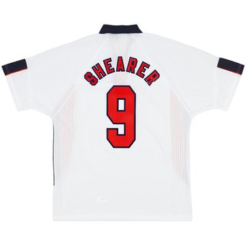 1997-99 England Home Shirt Shearer #9 (XL)