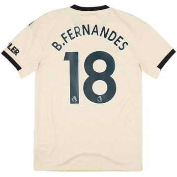 2019-20 Manchester United Away Shirt B.Fernandes #18 (S)