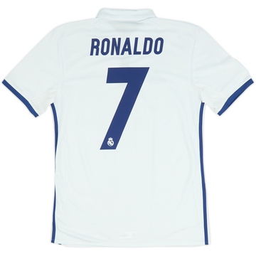 2016-17 Real Madrid Home Shirt Ronaldo #7 (S)