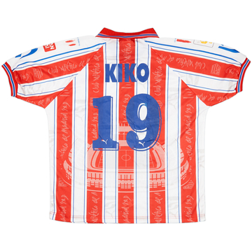 1996-97 Atletico Madrid Home Shirt Kiko #19 (M)