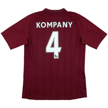 2012-13 Manchester City Away Shirt Kompany #4 (L)